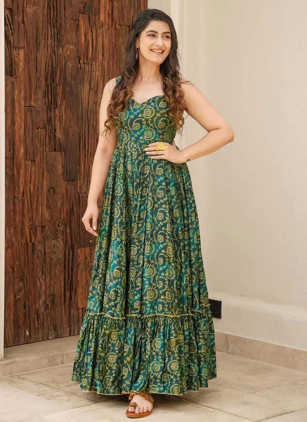 Rayon Gown - G1529