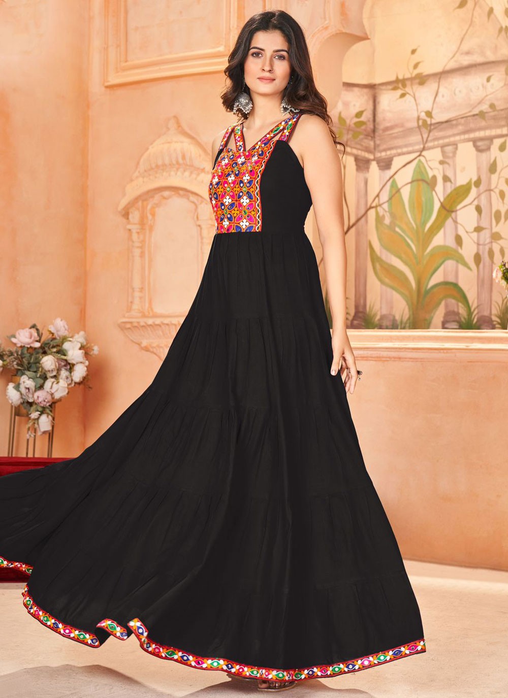 Rayon Gown - G1550