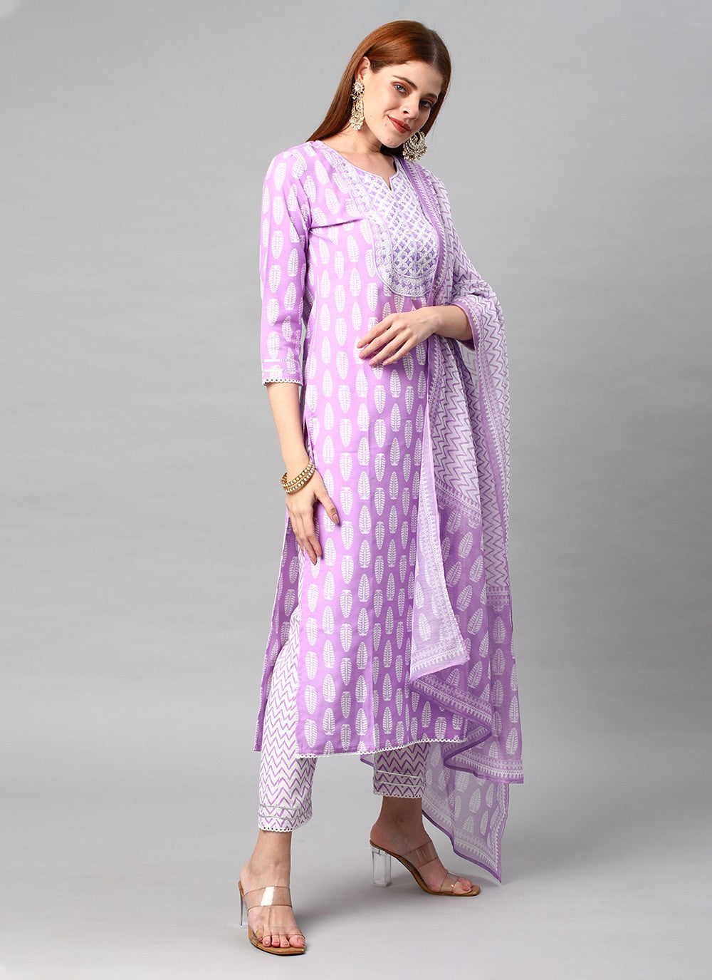 Rayon Trendy Suit - T1103