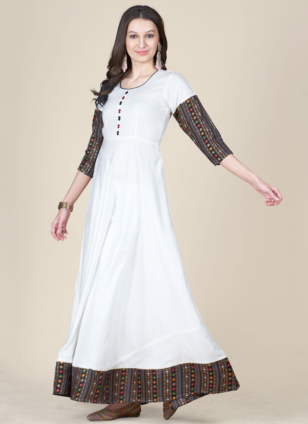Rayon Gown - G1655