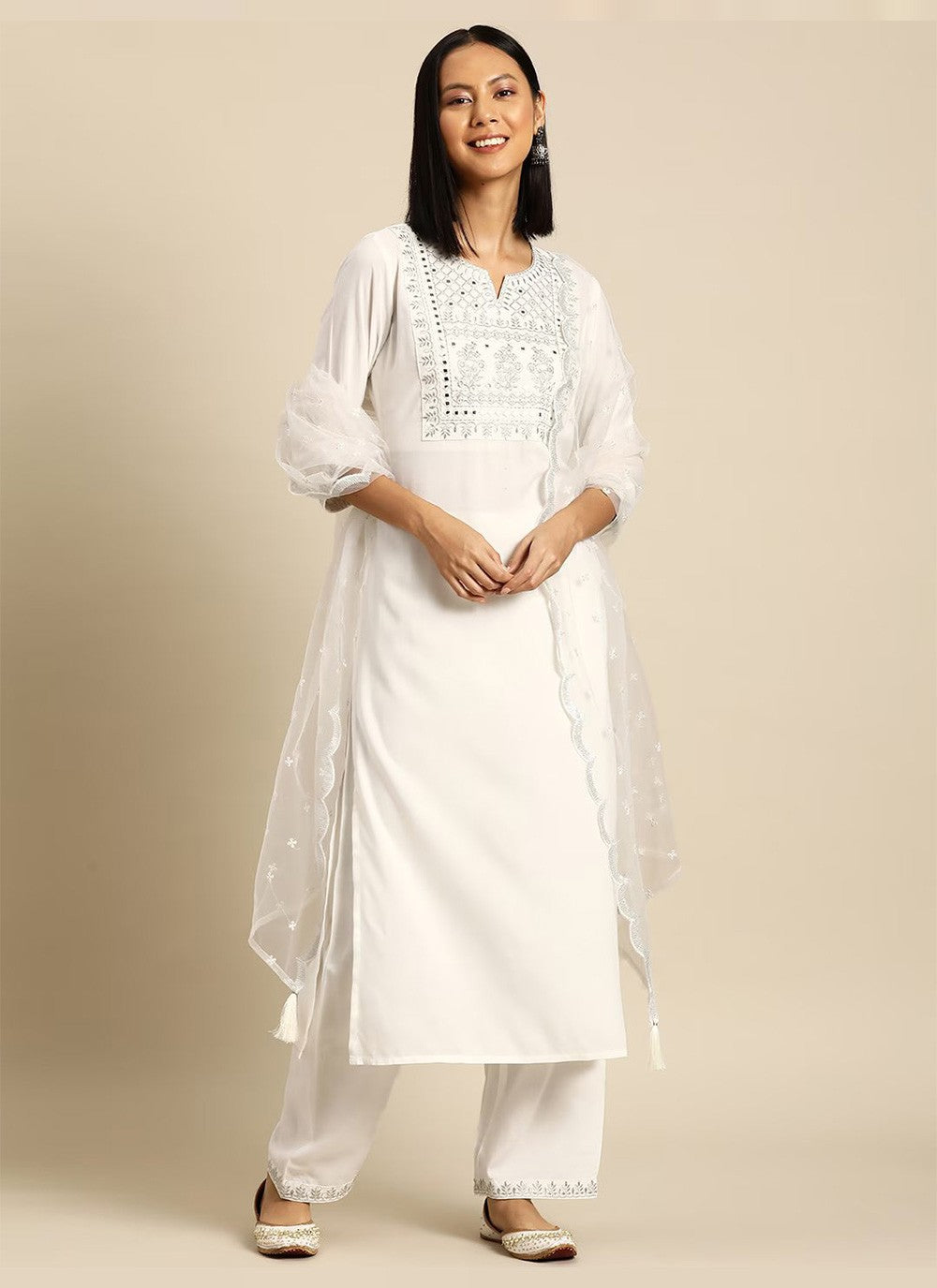 Rayon, Viscose Anarkali - T1166