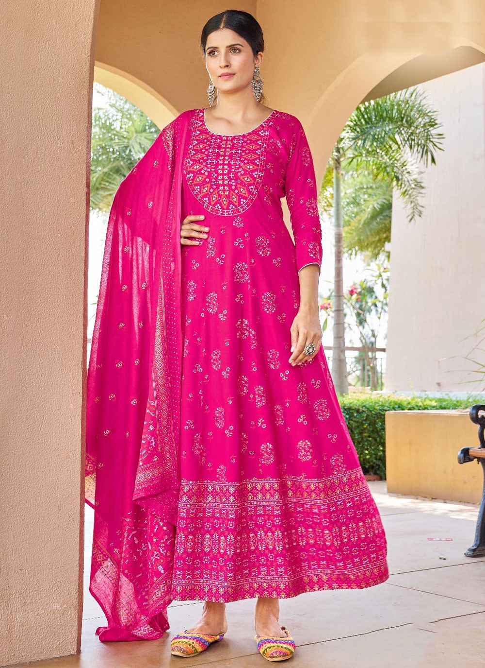 Rayon Gown - G1487