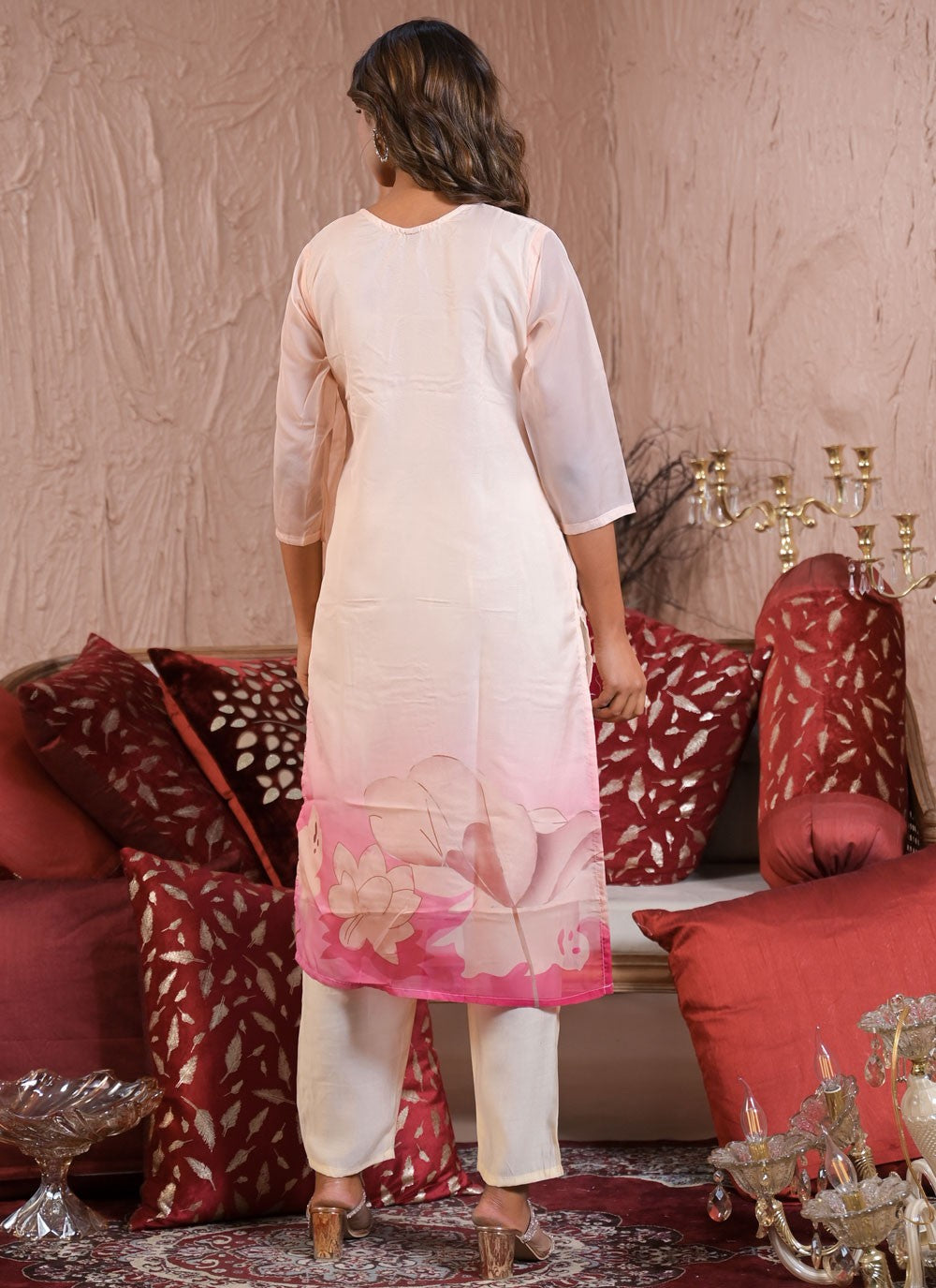 Archive Floral Printed, Moti 316785 White T6819