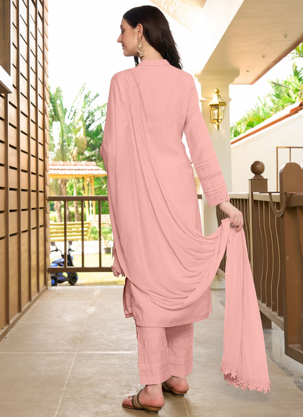 Art Silk Salwar Suit - T3746