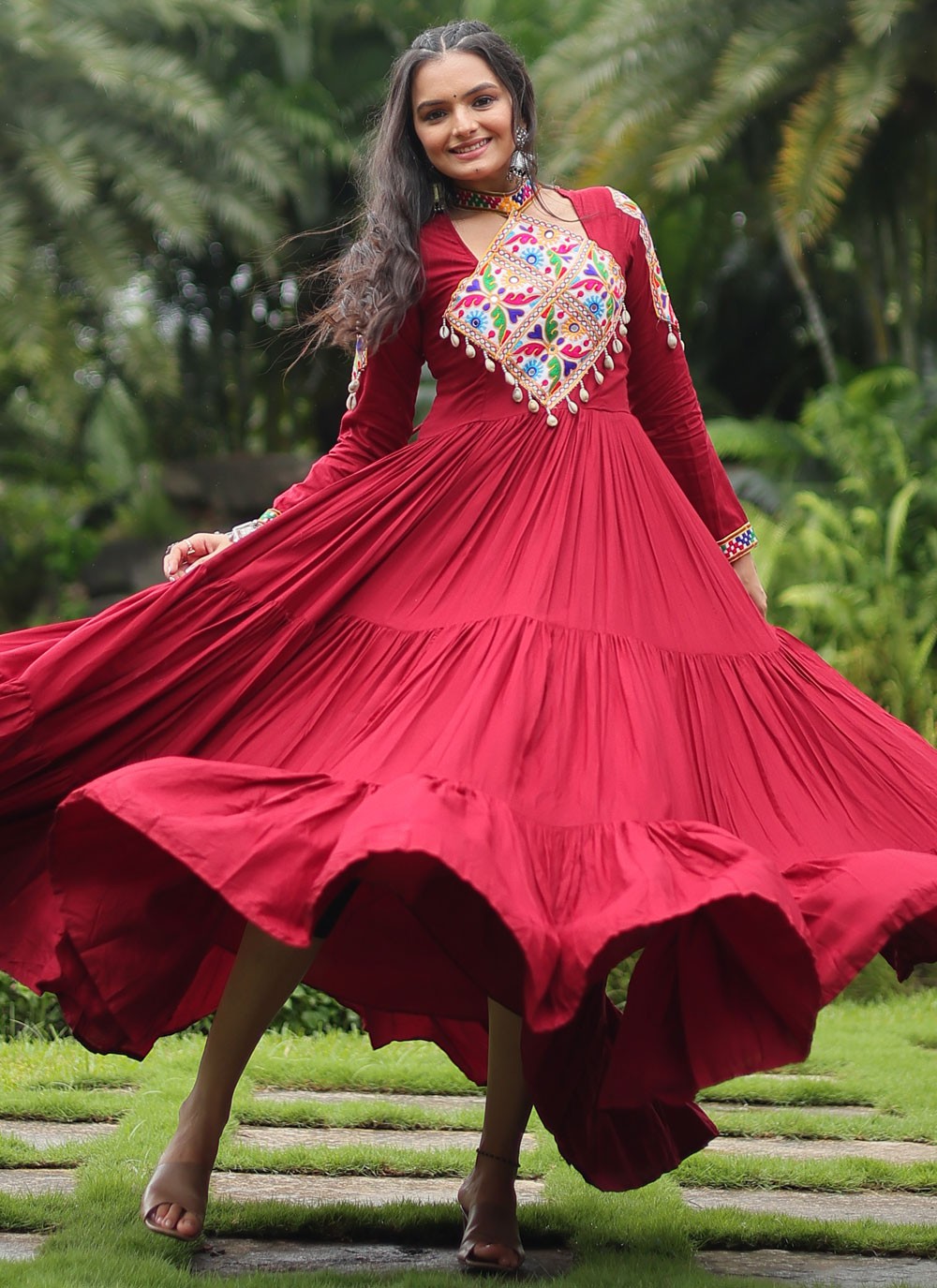Rayon Gown - G1595