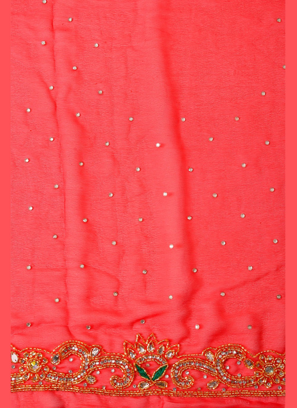 Classic Embroidered Georgette Saree - S7711