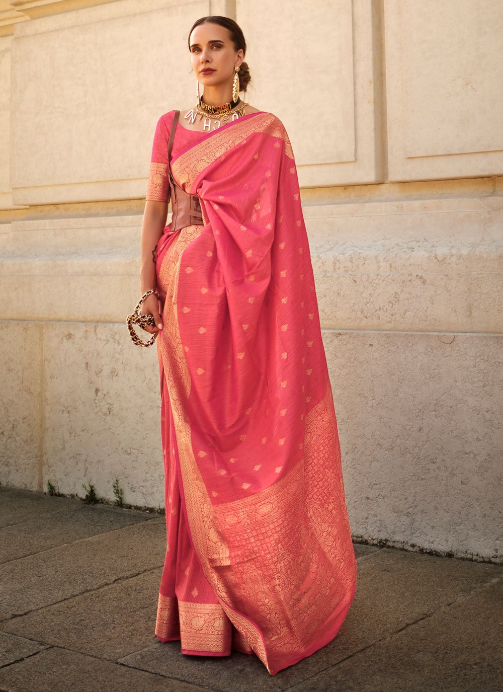Classic Weaving Zari Silk Saree - S4917
