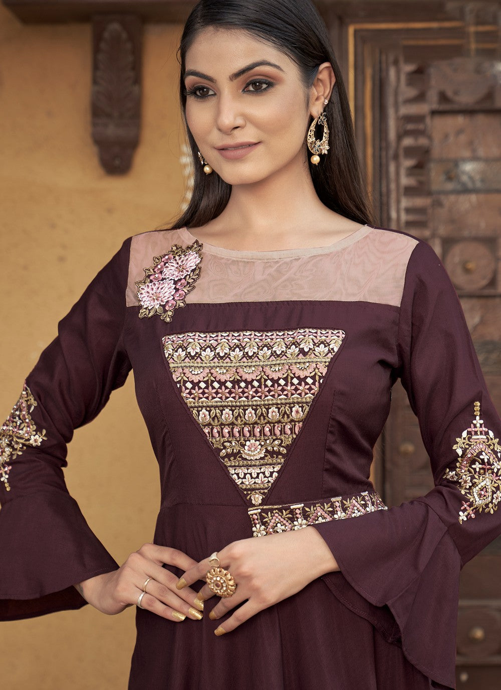 Muslin Gown - G1184