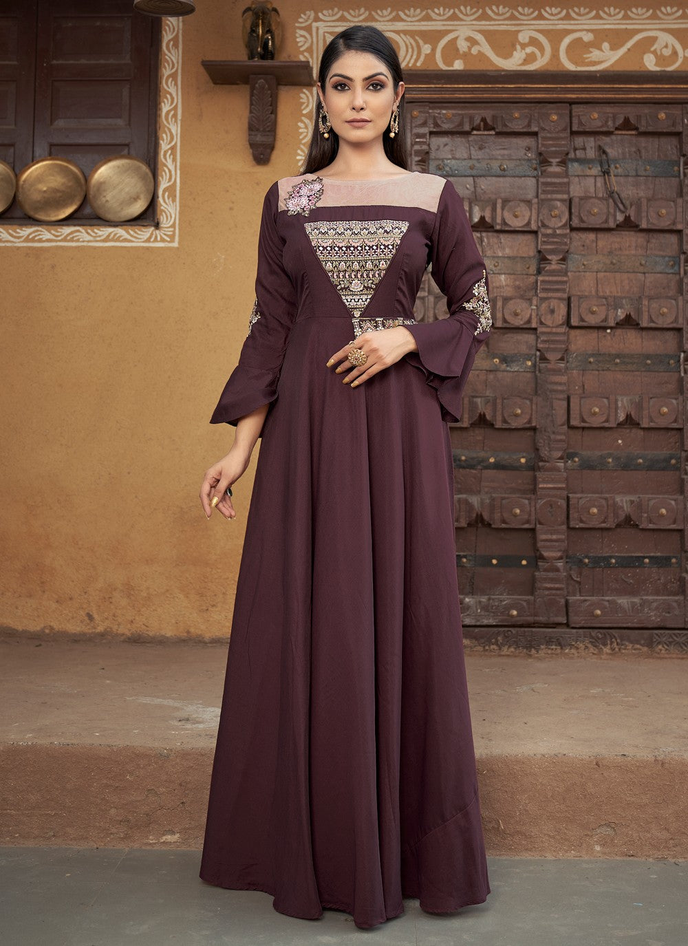 Muslin Gown - G1184