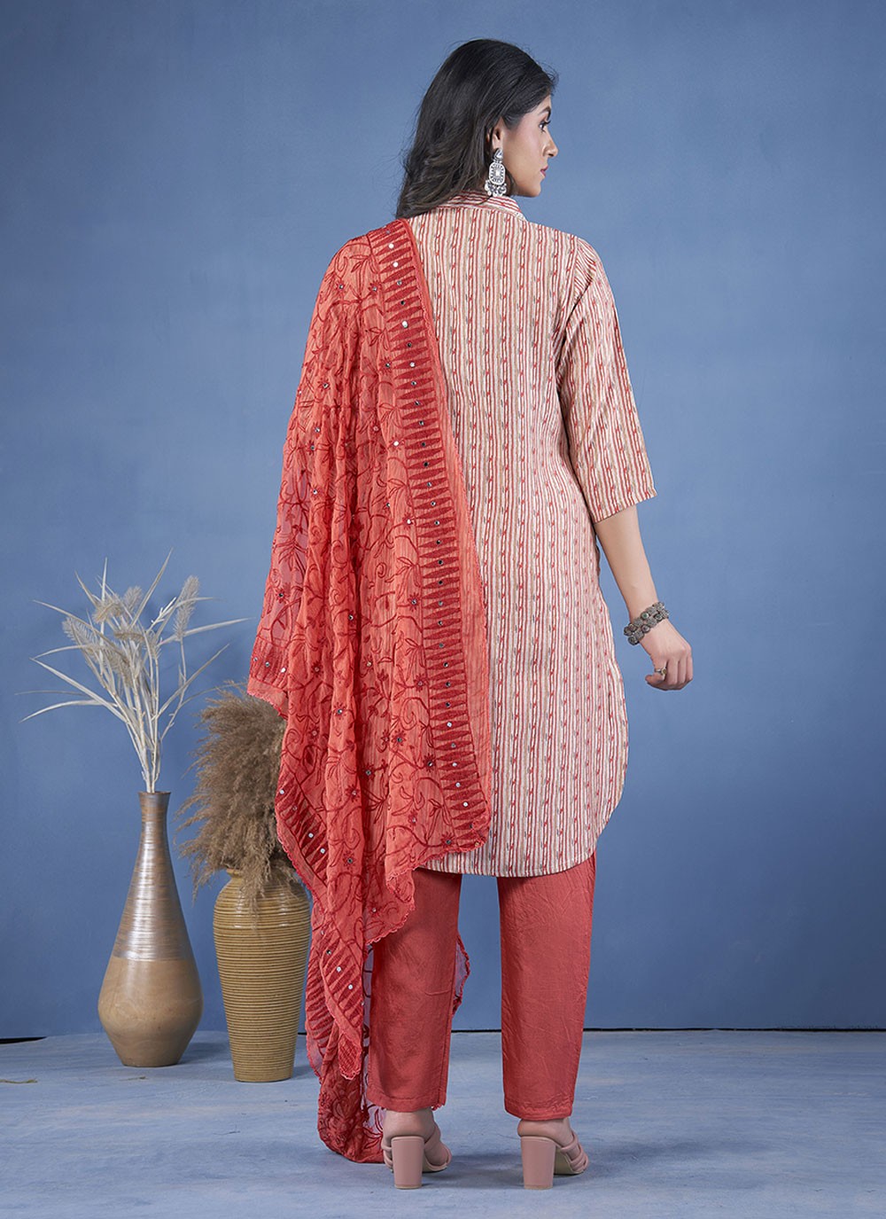 Art Silk Salwar Suit - T3107