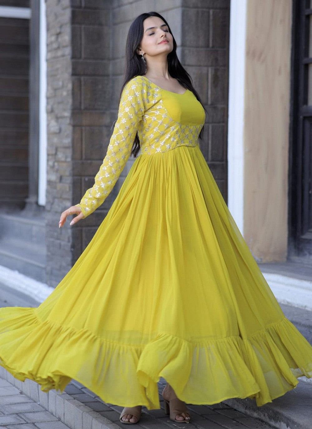 Georgette Gown - G1127
