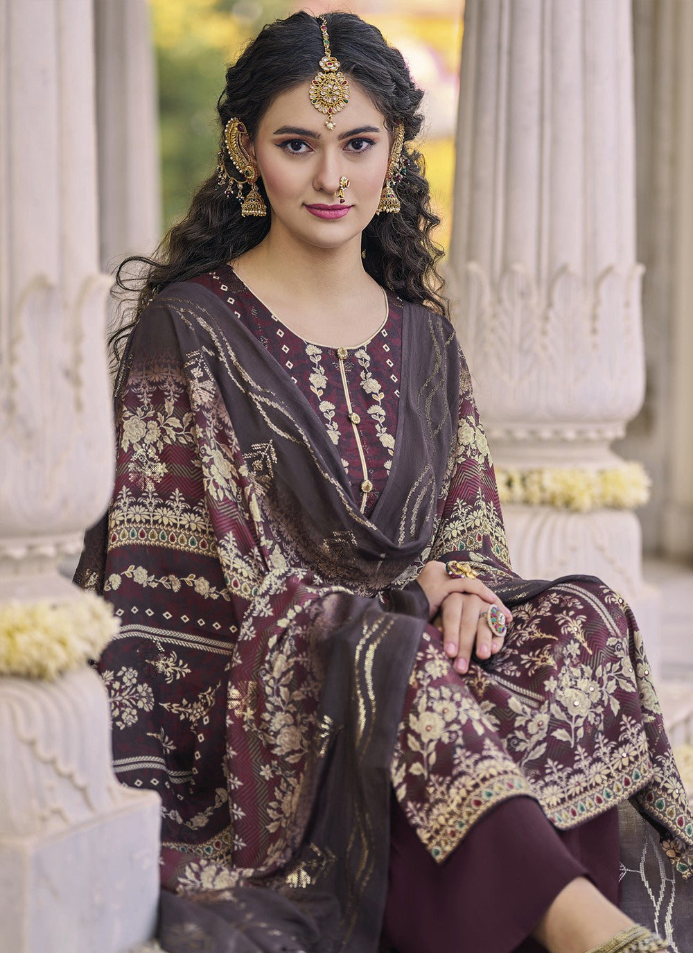 Muslin Salwar Suit - T1311