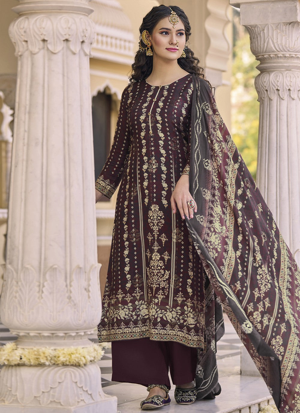 Muslin Salwar Suit - T1311