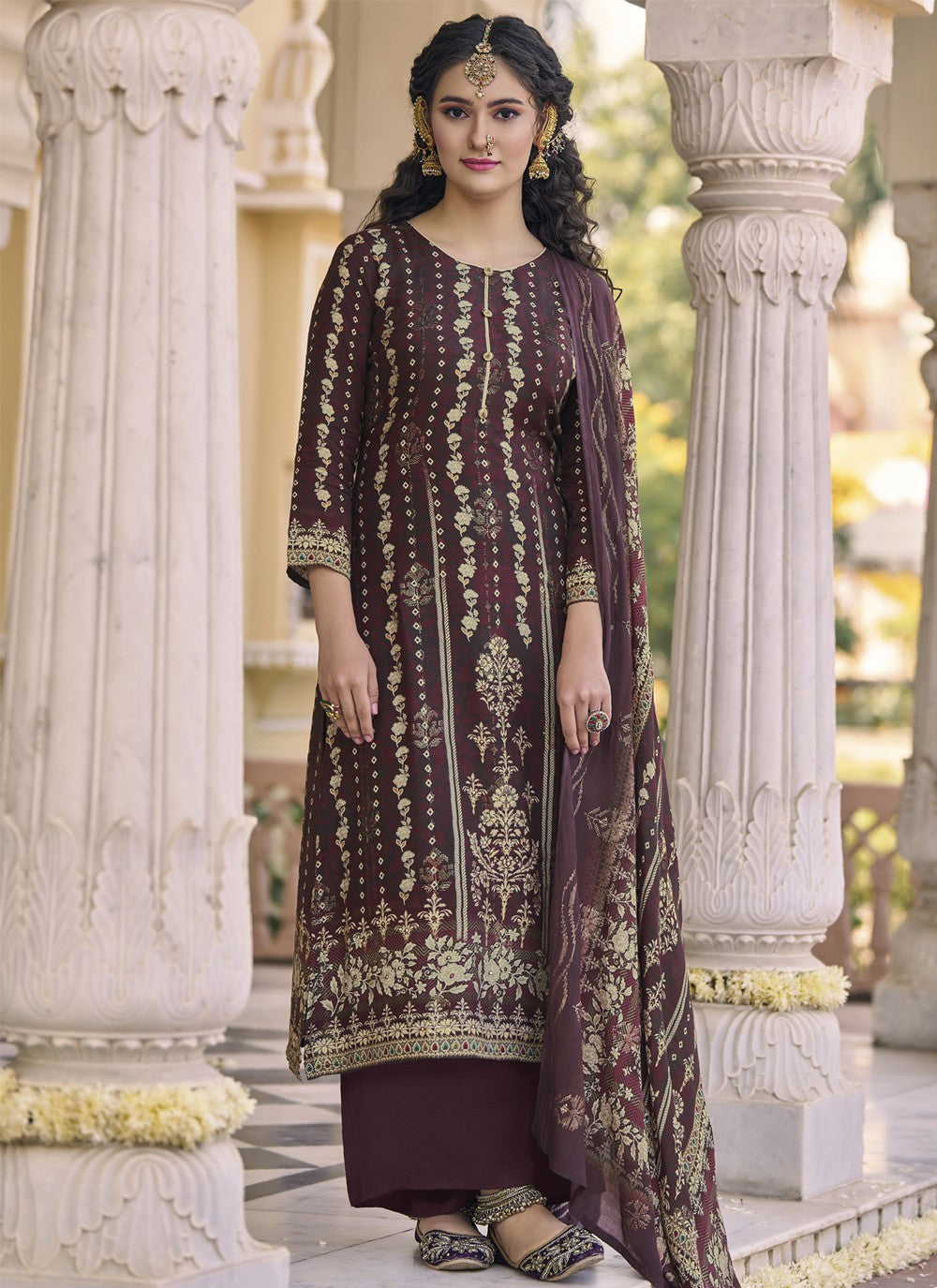 Muslin Salwar Suit - T1311