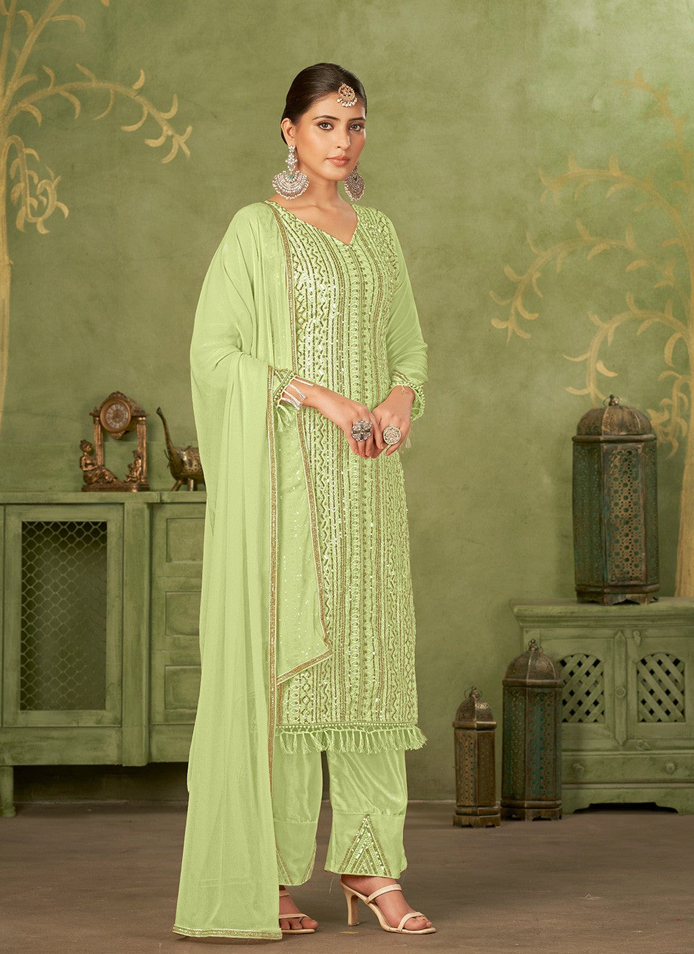Georgette Salwar Suit - T2706
