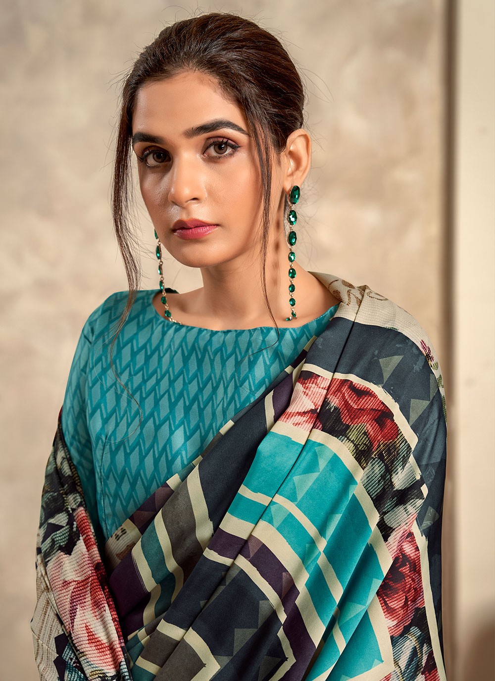 Classic Designer Satin Silk Saree - S5080