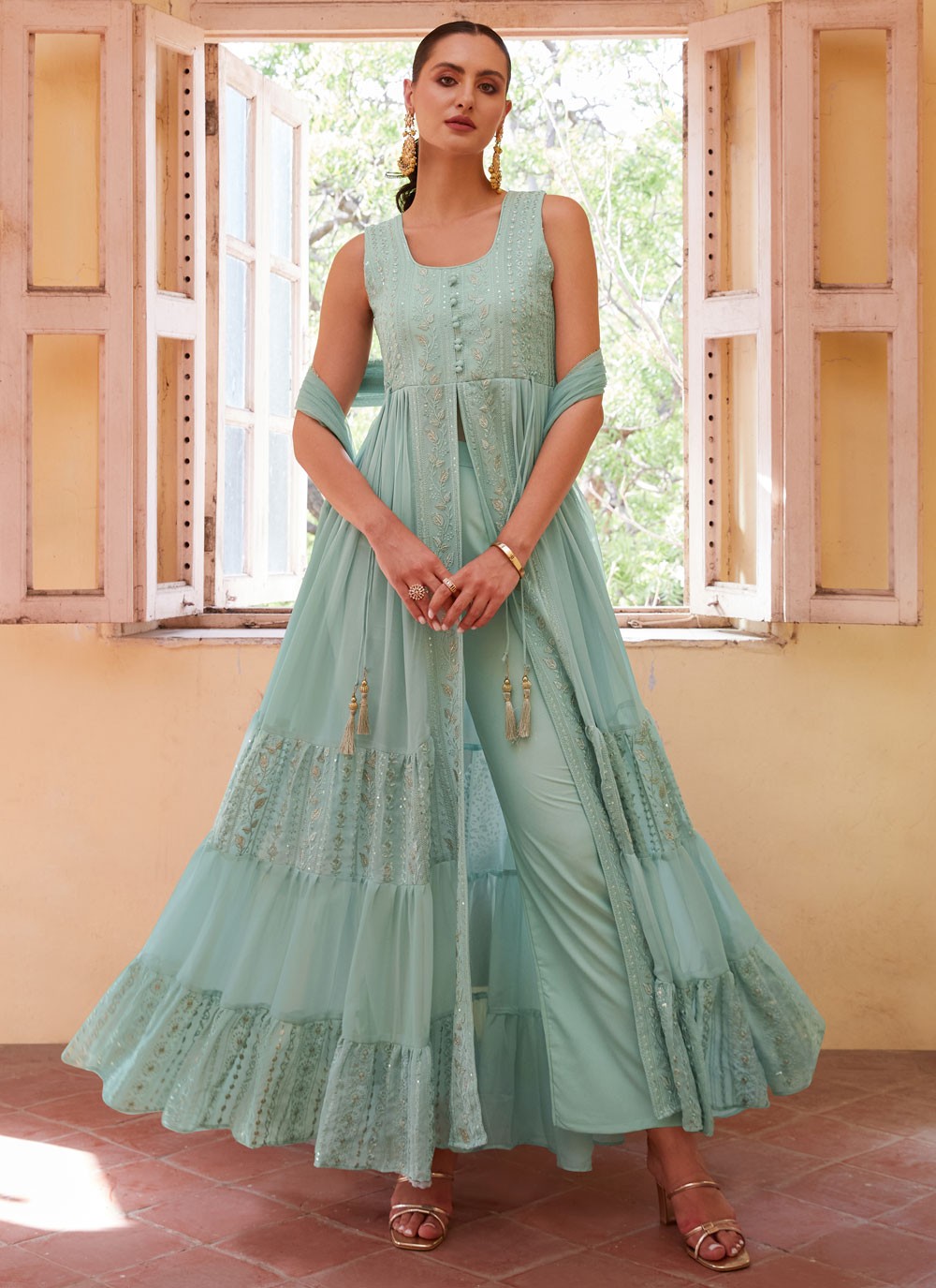 Georgette Salwar Suit - T2655