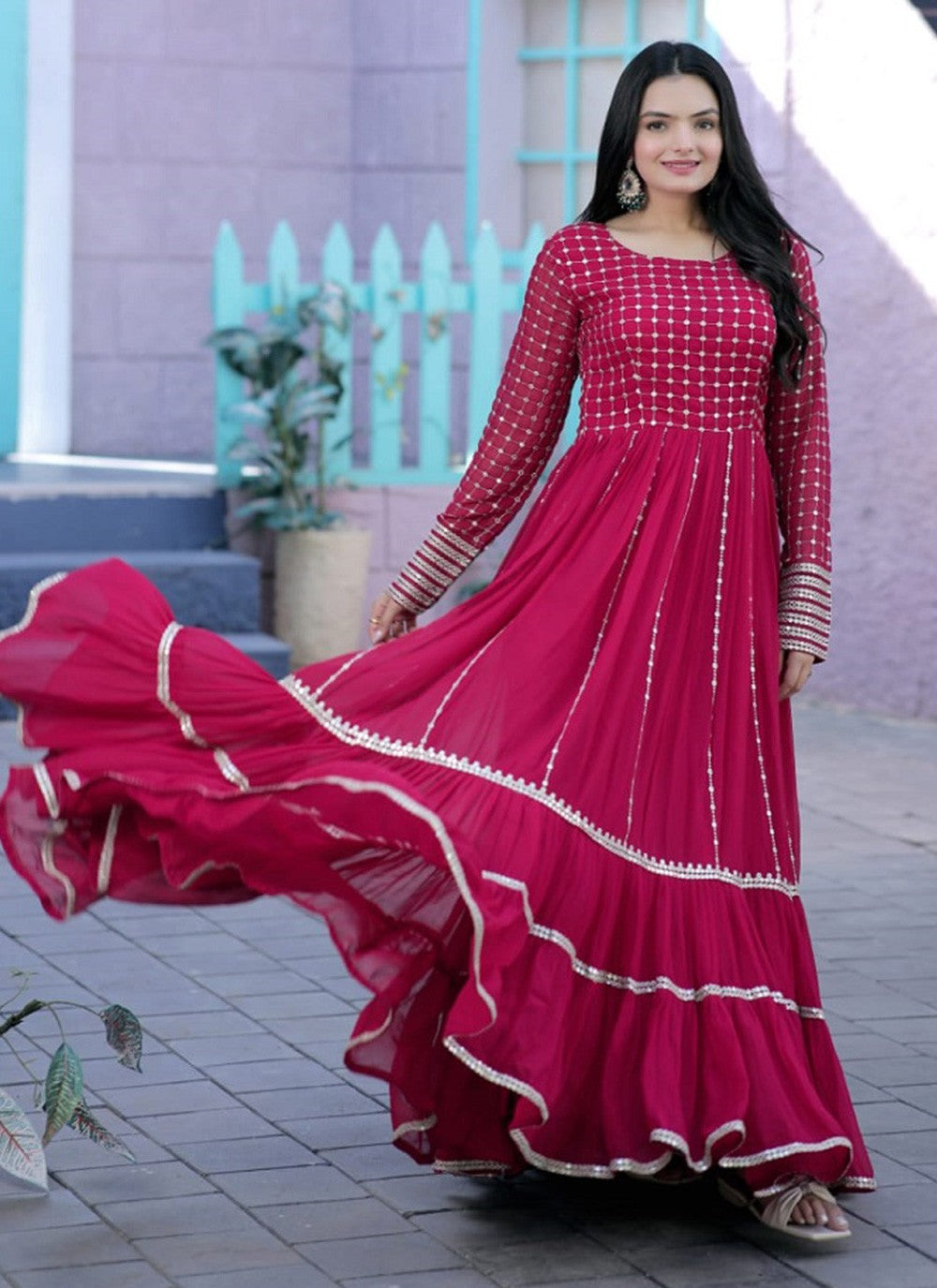 Georgette Gown - G1140