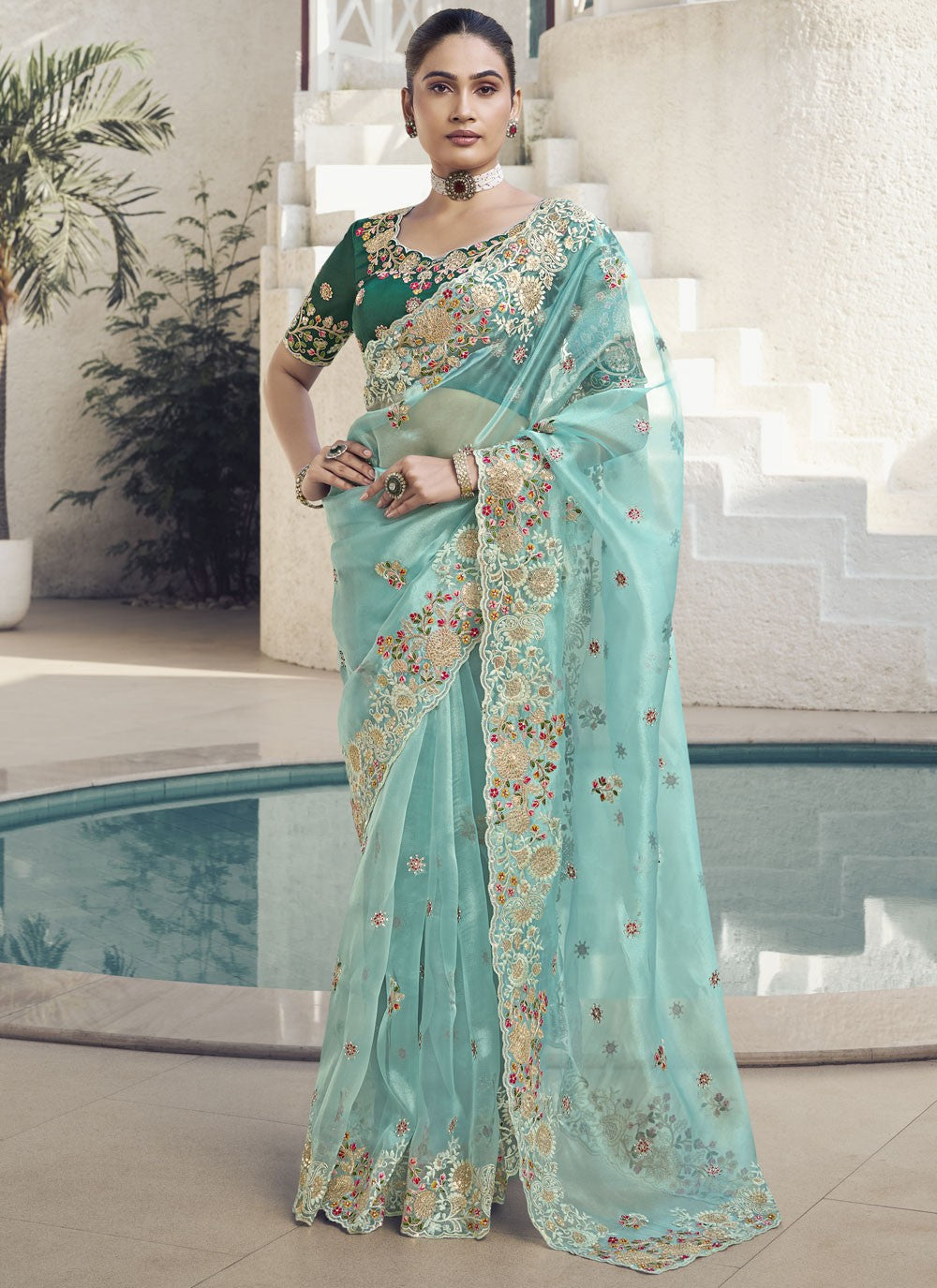 Classic Cord Silk Saree - S8517