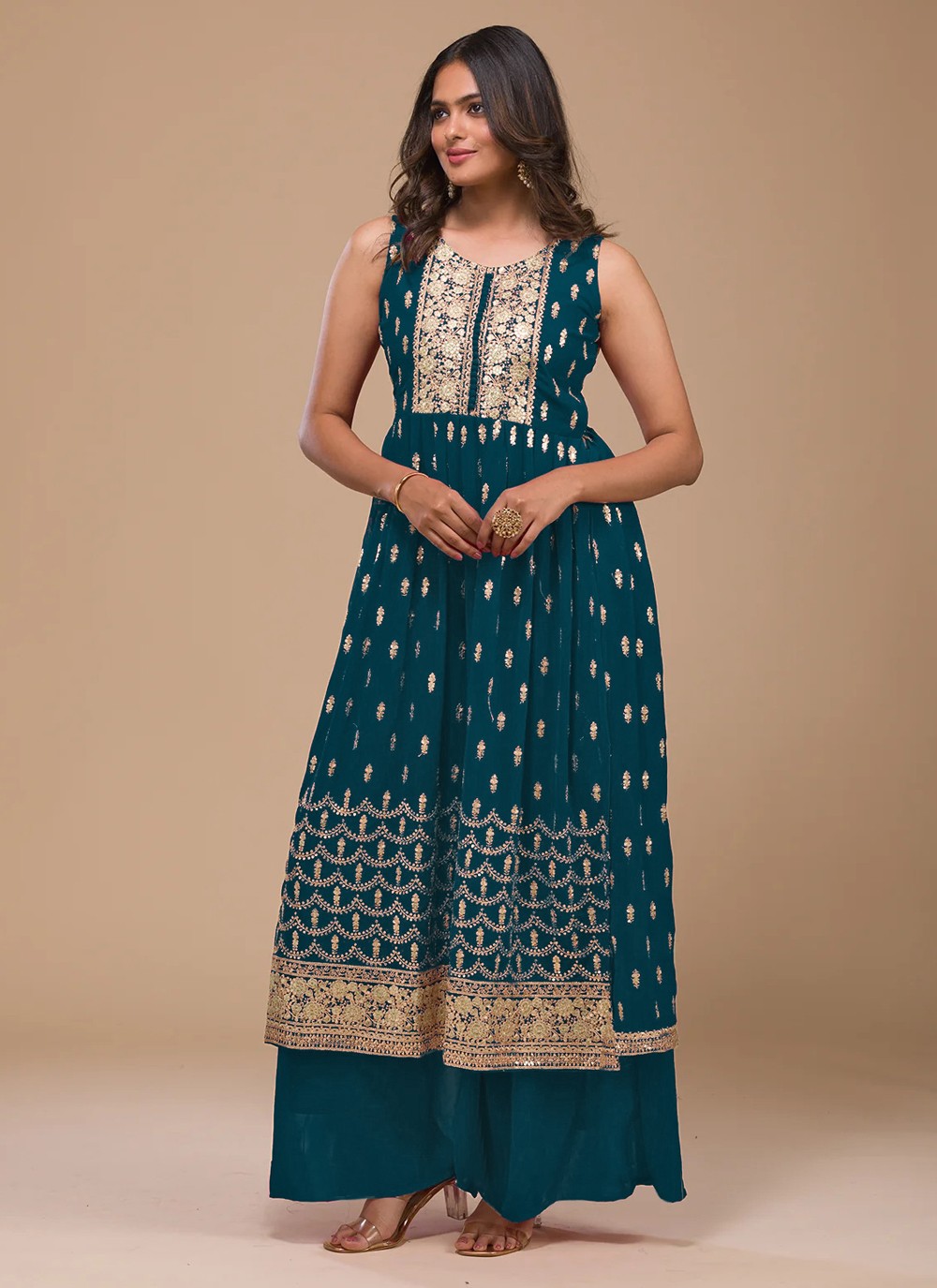Georgette Salwar Suit - T1333