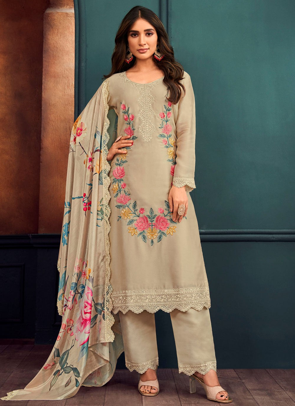 Georgette Salwar Suit - T3243