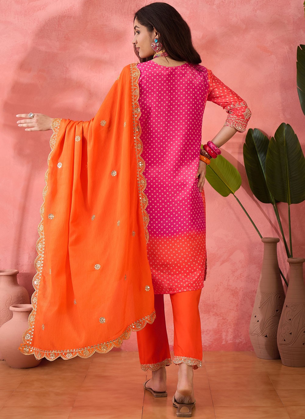 Archive Embroidered, Sequins, Zari 316808 Magenta T6835