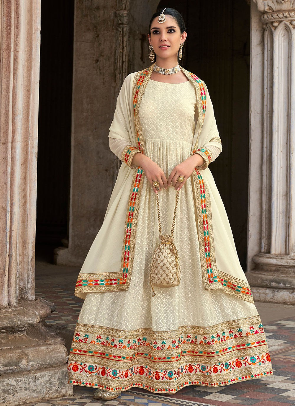 Georgette Salwar Suit - T878