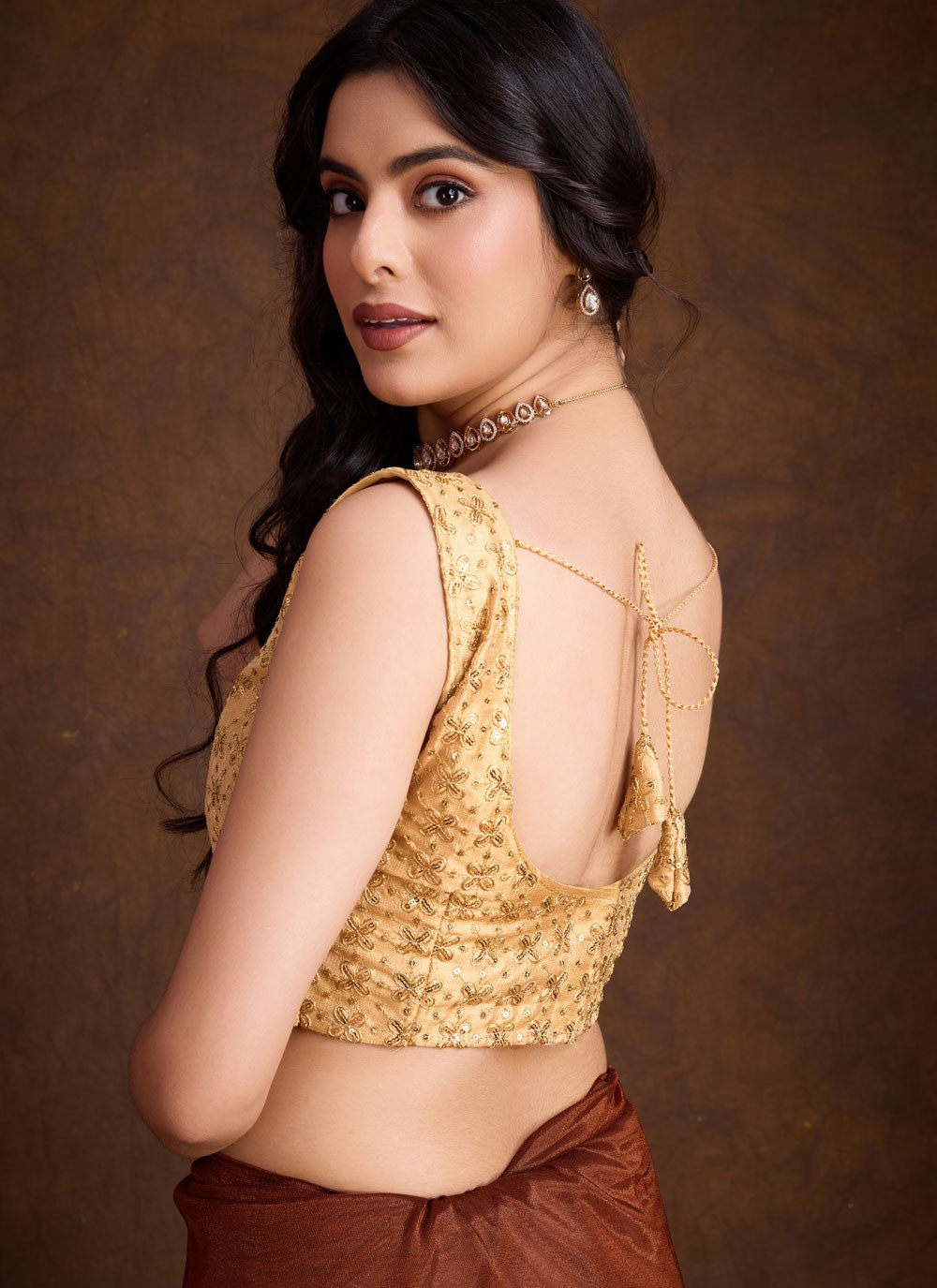 Classic Border Work Silk Saree - S8363