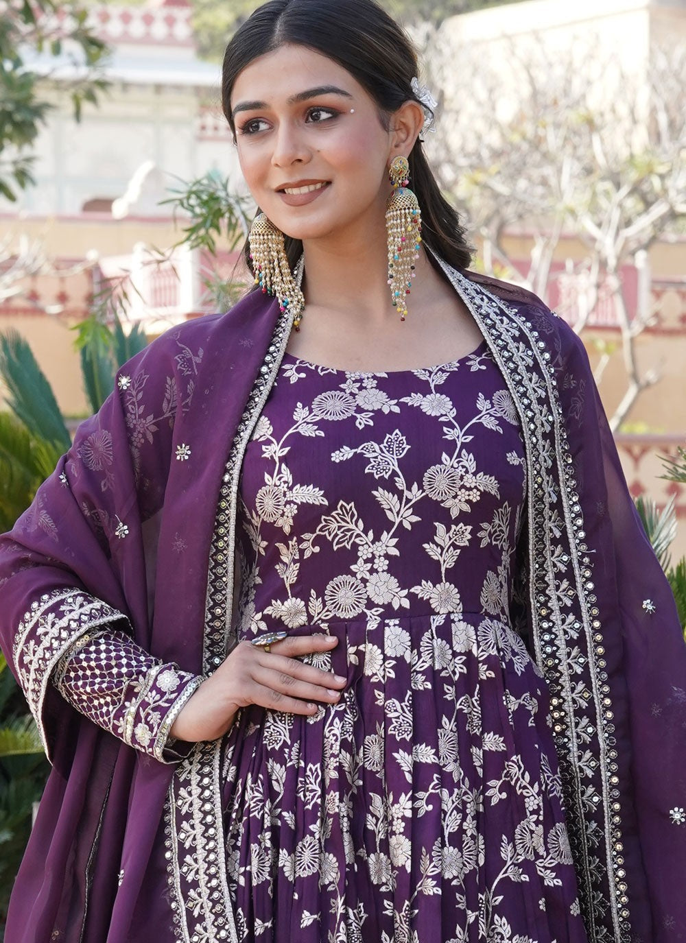 Viscose Gown - G1362