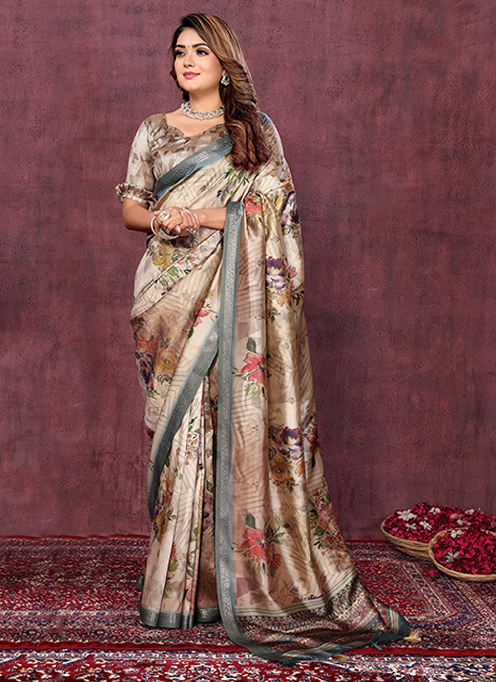 Classic Weaving Zari Silk Saree - S7051