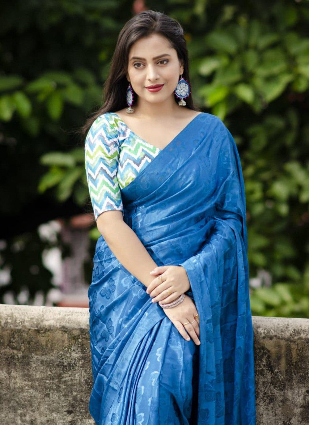 Trendy Woven Jute Silk Saree - S5779