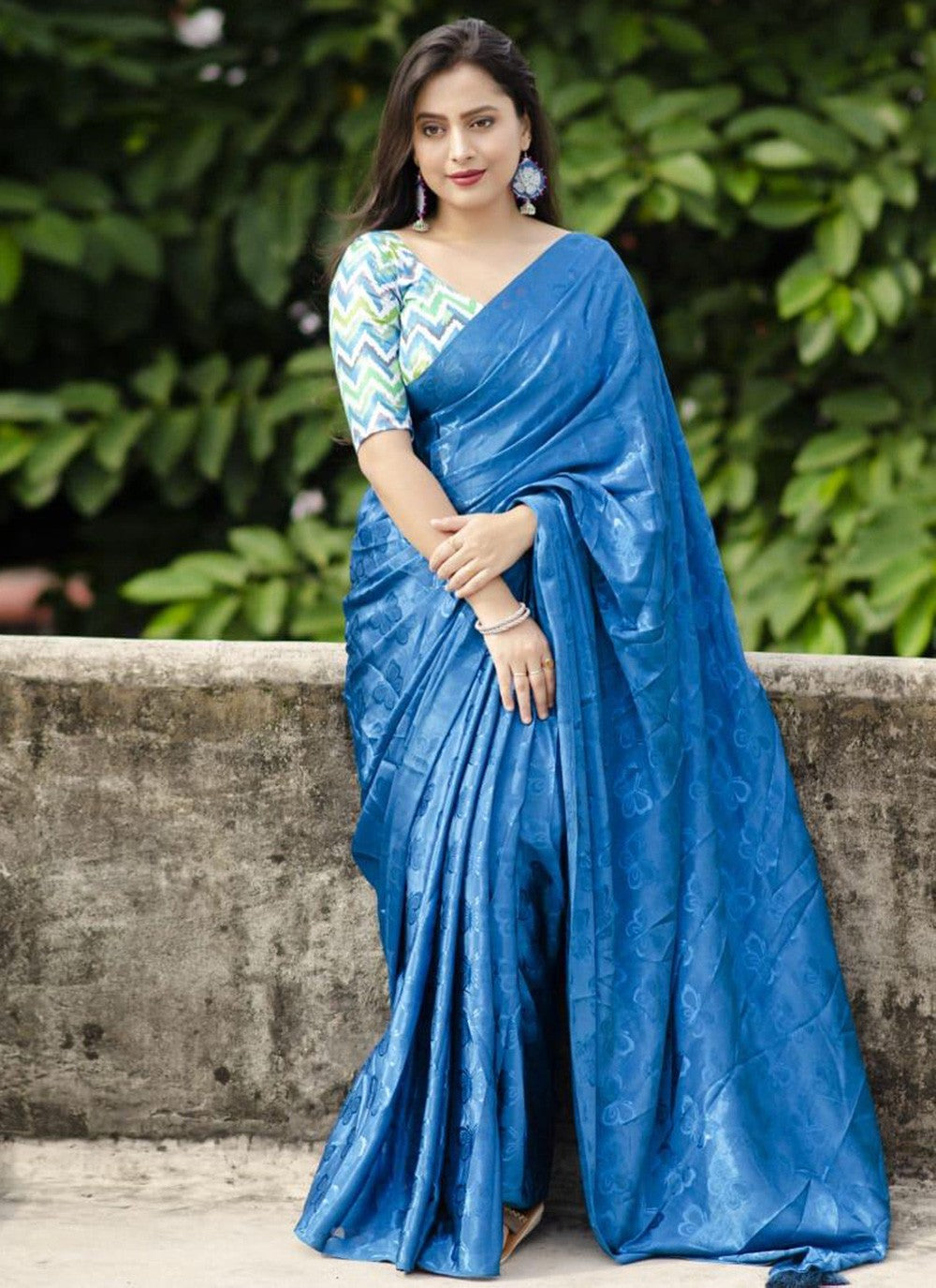 Trendy Woven Jute Silk Saree - S5779