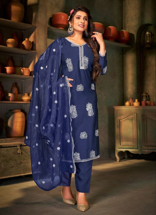Silk Salwar Suit - T1248