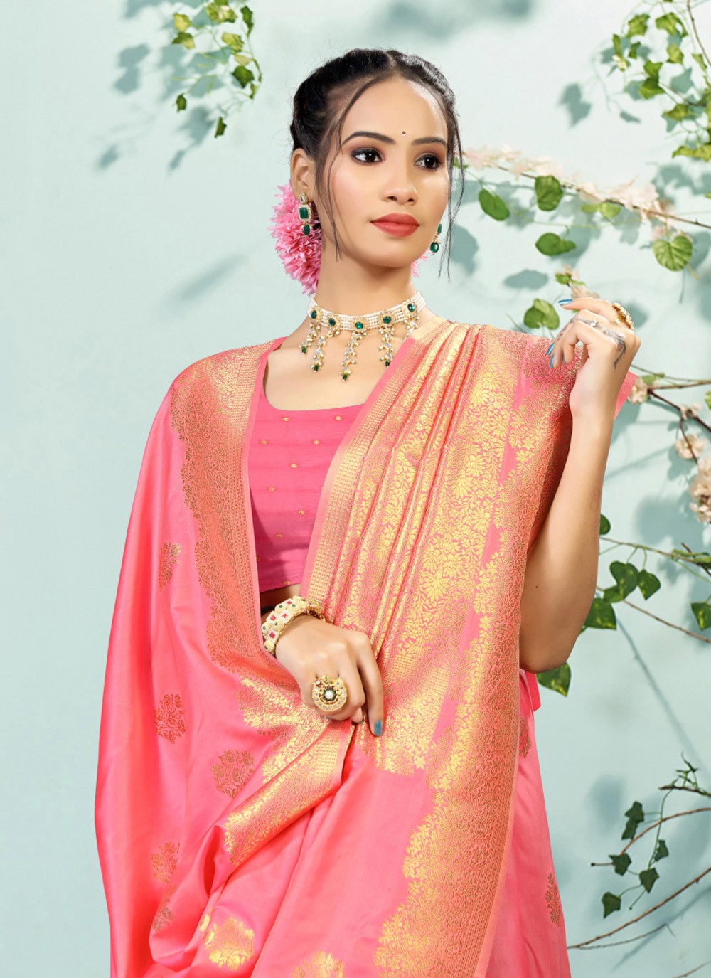 Classic Woven Silk Saree - S7371