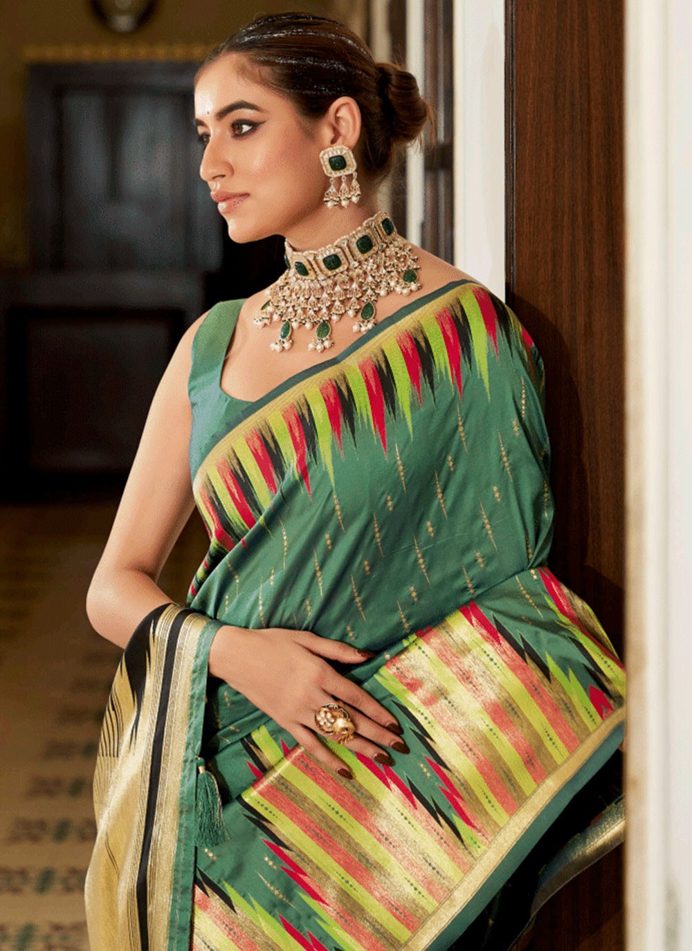 Classic Woven Silk Saree - S6476