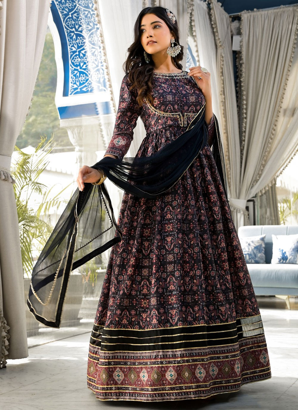 Silk Gown - G1226
