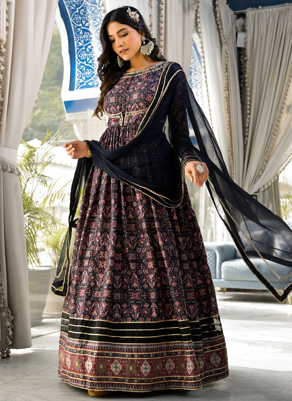 Silk Gown - G1226