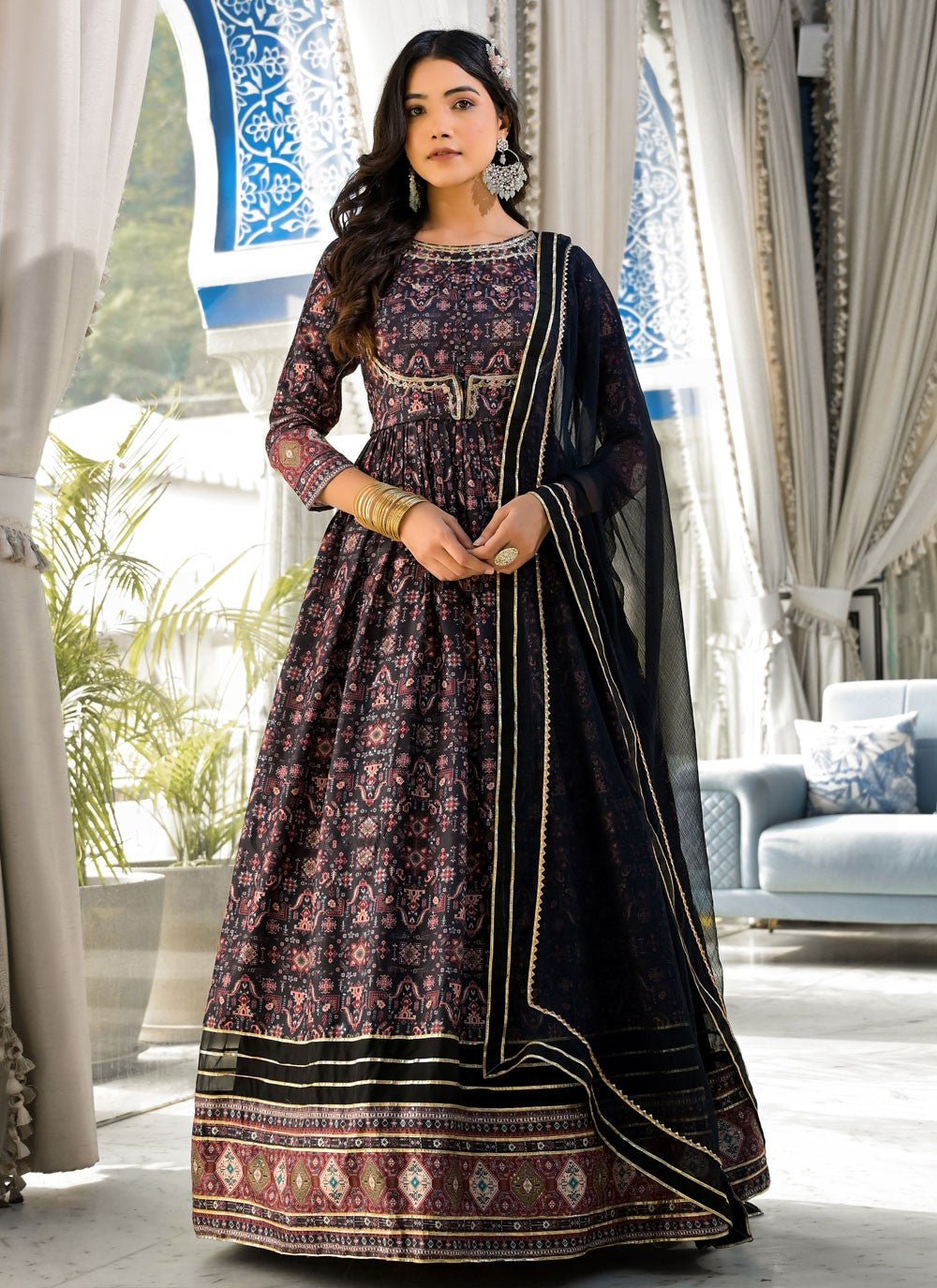 Silk Gown - G1226