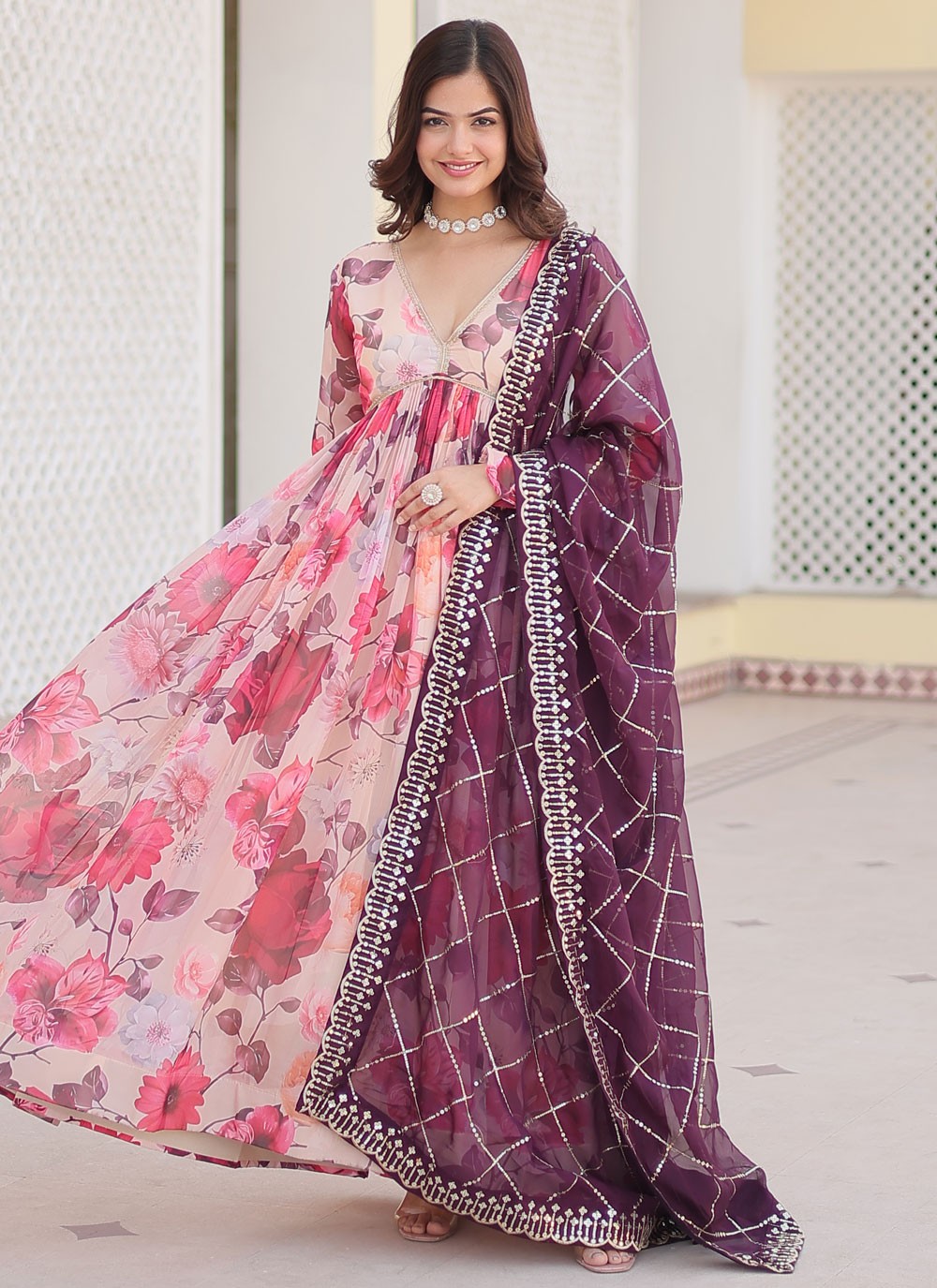 Silk Gown - G1390