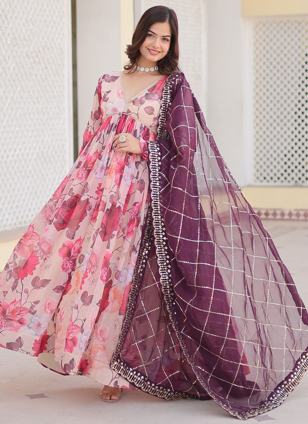 Silk Gown - G1390