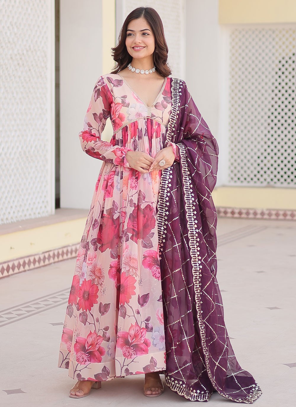 Silk Gown - G1390
