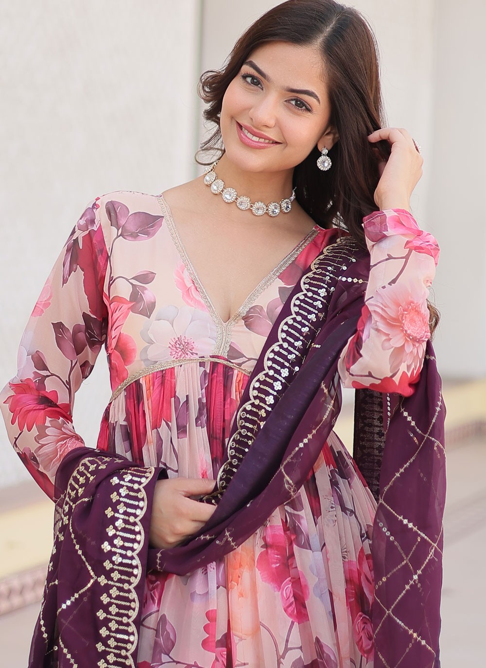 Silk Gown - G1390