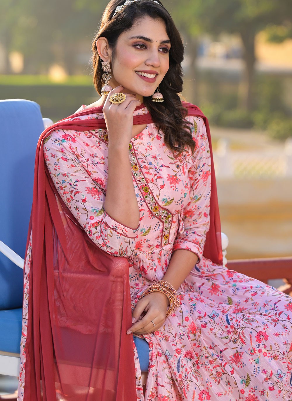Georgette Salwar Suit - T2190