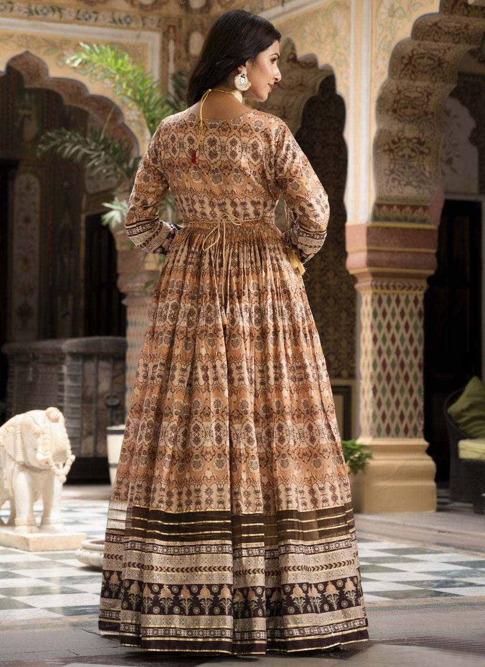Silk Gown - G1226