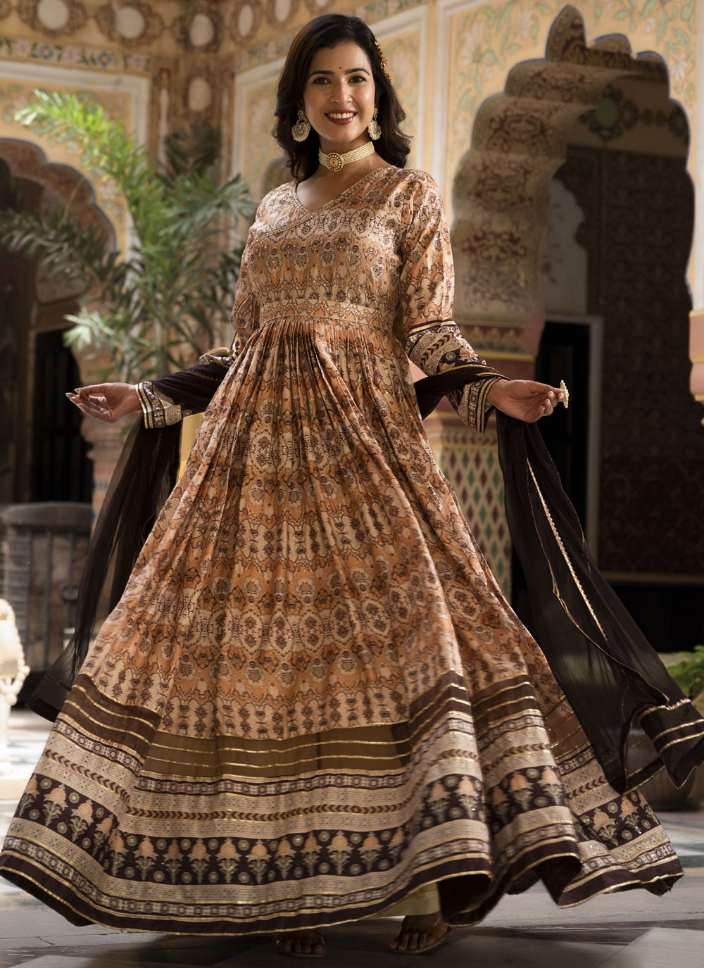 Silk Gown - G1226