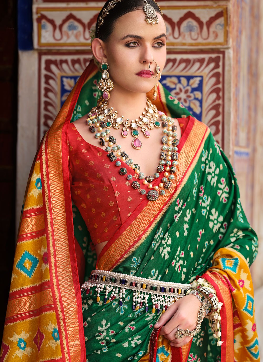 Classic Fancy Work Silk Saree - S8555
