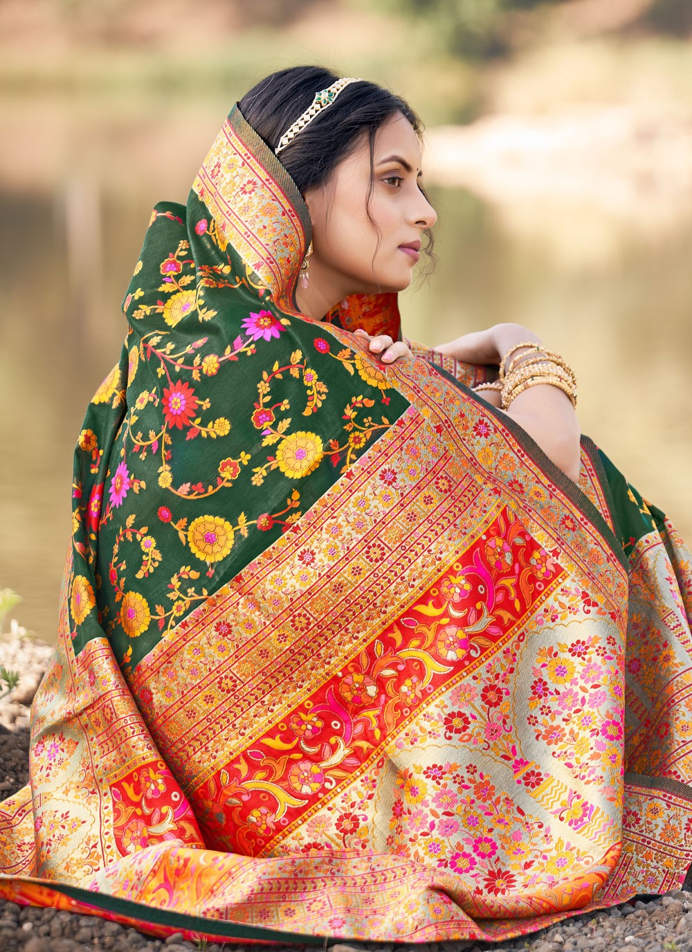 Saree Weaving Zari Silk Saree - S2710