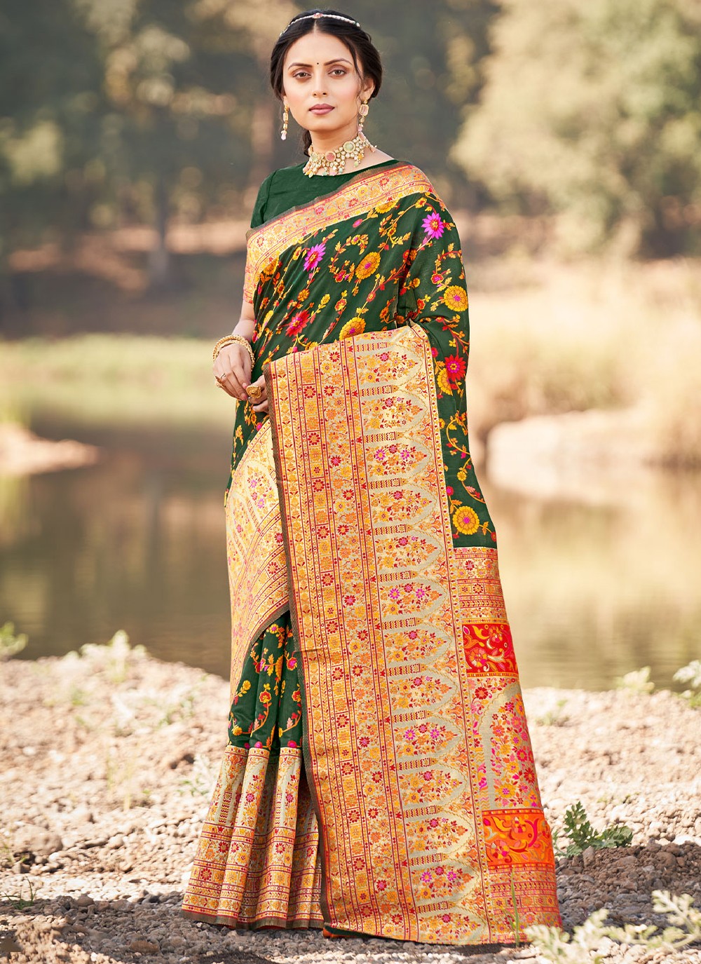 Saree Weaving Zari Silk Saree - S2710