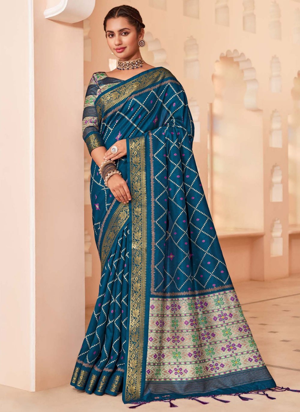 Designer Strips Morpeach Silk S12798