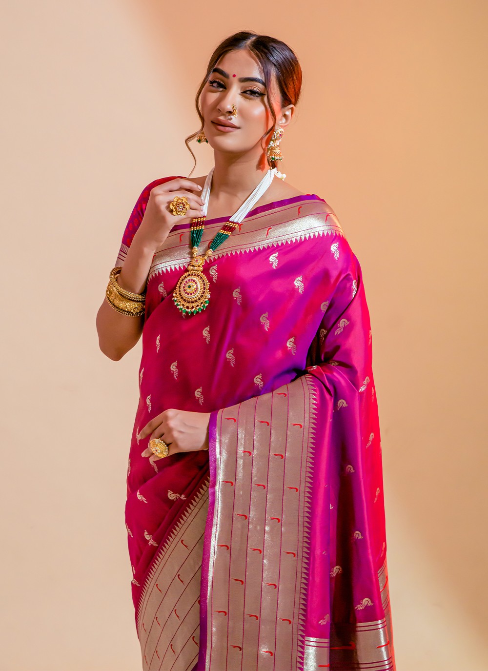 Saree Weaving Zari Silk Saree - S3172